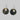 Brown Lip Doughnut Earring. Earring