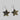 Brown Lip Shell Star Earring. Earring