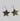 Brown Lip Shell Star Earring. Earring