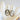 Earring Blacklip Oval Double