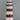 Half Lighthouse Key Holder Blue And White 50Cm Nautical Decor