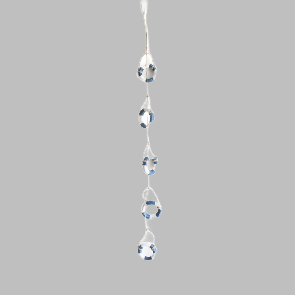 Hanger Life Ring Blue And White 5 Pcs 100Cm Hangers &amp; Chandeliers