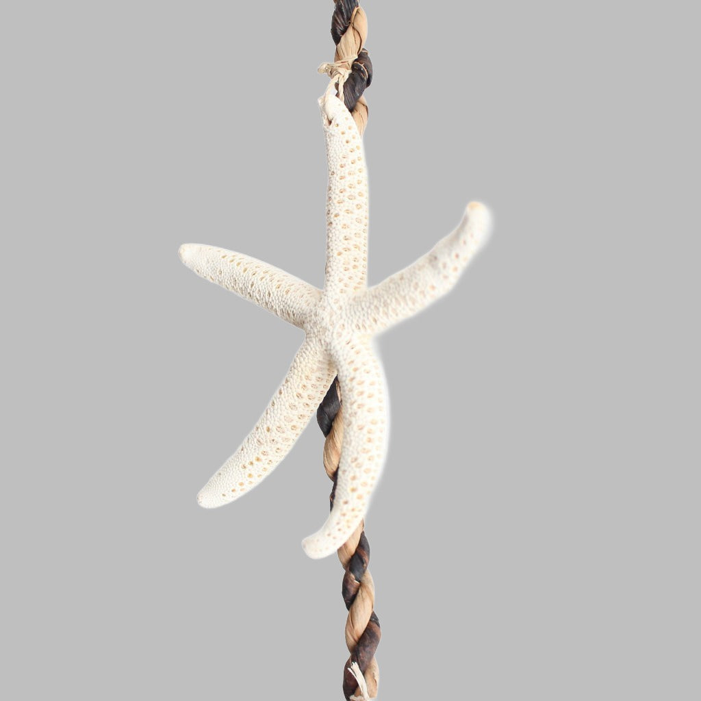 Hanger Stranded Graduated White Starfish 48 Inch Hangers & Chandeliers