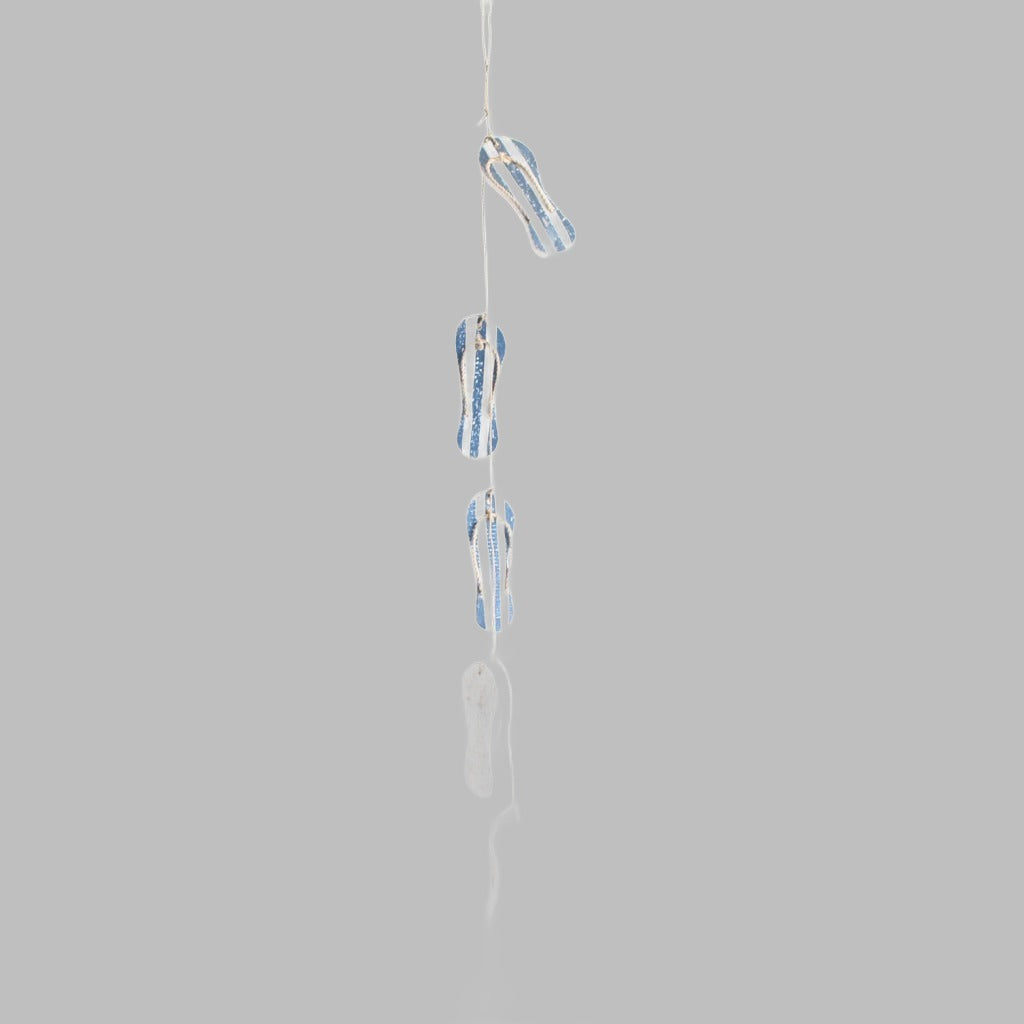 Hanger Wooden Sandle Blue And White 100Cm Hangers &amp; Chandeliers
