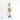 Hanging Fish Bone Blue And White 40Cm Hangers & Chandeliers