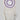 Macrame Dreamcatcher Purple And White 22Cm.