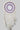 Macrame Dreamcatcher Purple And White 22Cm.