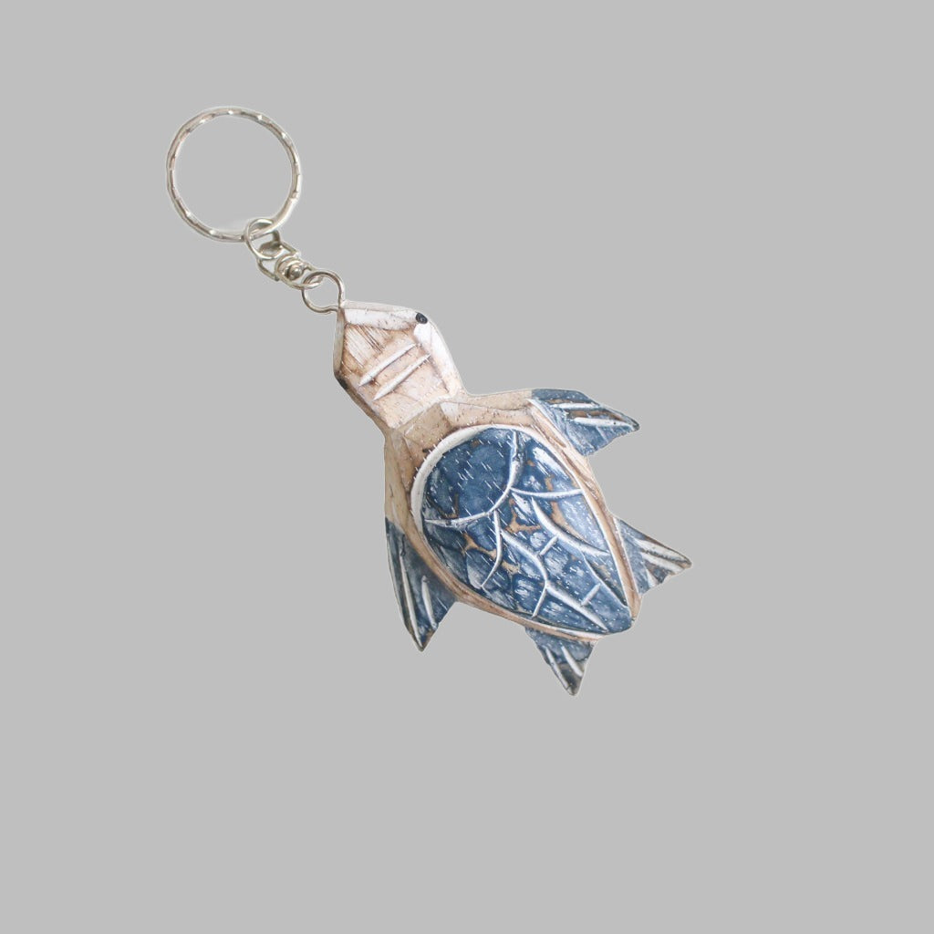 Nautical Keyring Turtle Key Ring