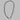 Necklace Black Cord With Mop Septum Tusk Small