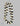 Necklace Crazy Cut Blacklip 2 Strands 18’
