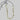Necklace Full Cowrie Grey Cord
