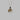 Necklace Round Capiz With Brown Cord