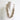Necklace Shell Square 3 Strands Brown