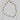 Necklace white and brown nassa. Bracelet