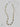 Necklace white and brown nassa. Bracelet