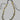 Sliced cowrie on black cord 18’’ Necklace