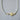 White beads with white turtle 18’’ Necklace