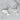 White Mop Dolphin Earring. Earring