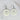 White Mother Of Pearl Donut Earring. Earring