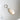 White Shell Keyring Key Ring
